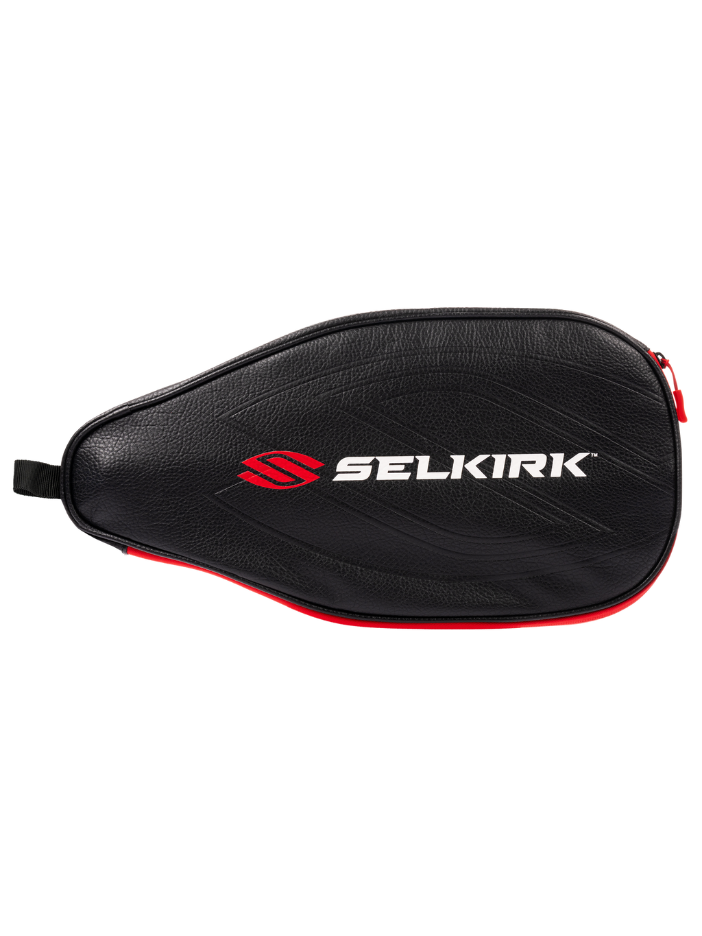 Selkirk Premium Protective Pickleball Paddle Case - Black/Red, front view