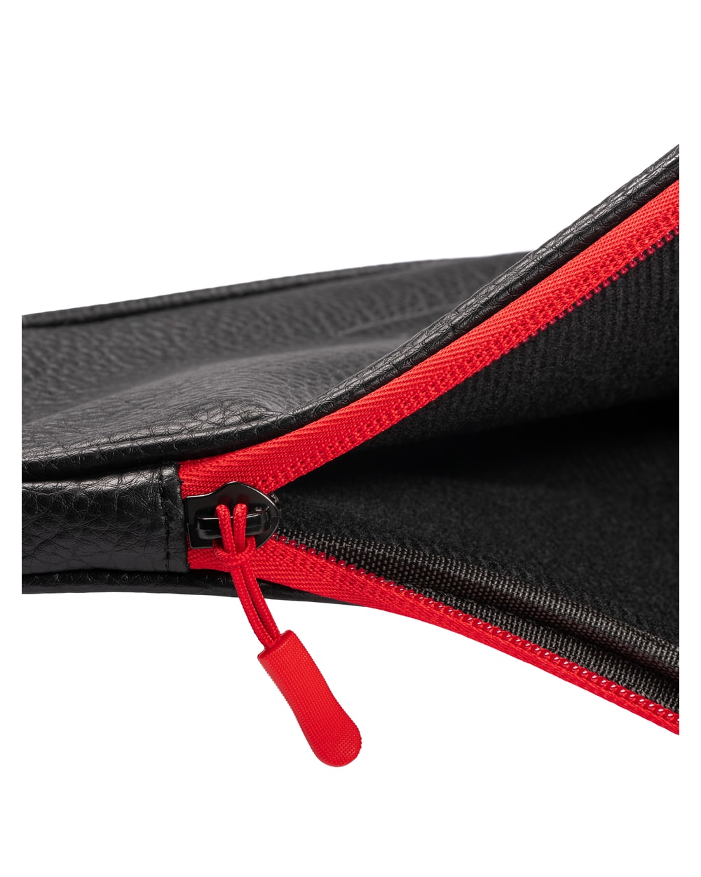 Selkirk Premium Protective Pickleball Paddle Case - Black/Red, zipper detail