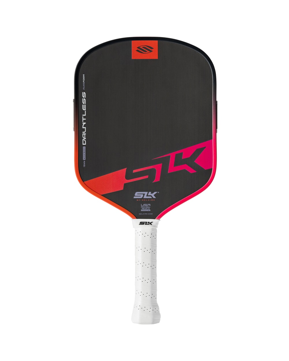 Selkirk SLK Dauntless Widebody Pickleball Paddle - Electric Sunset, front view