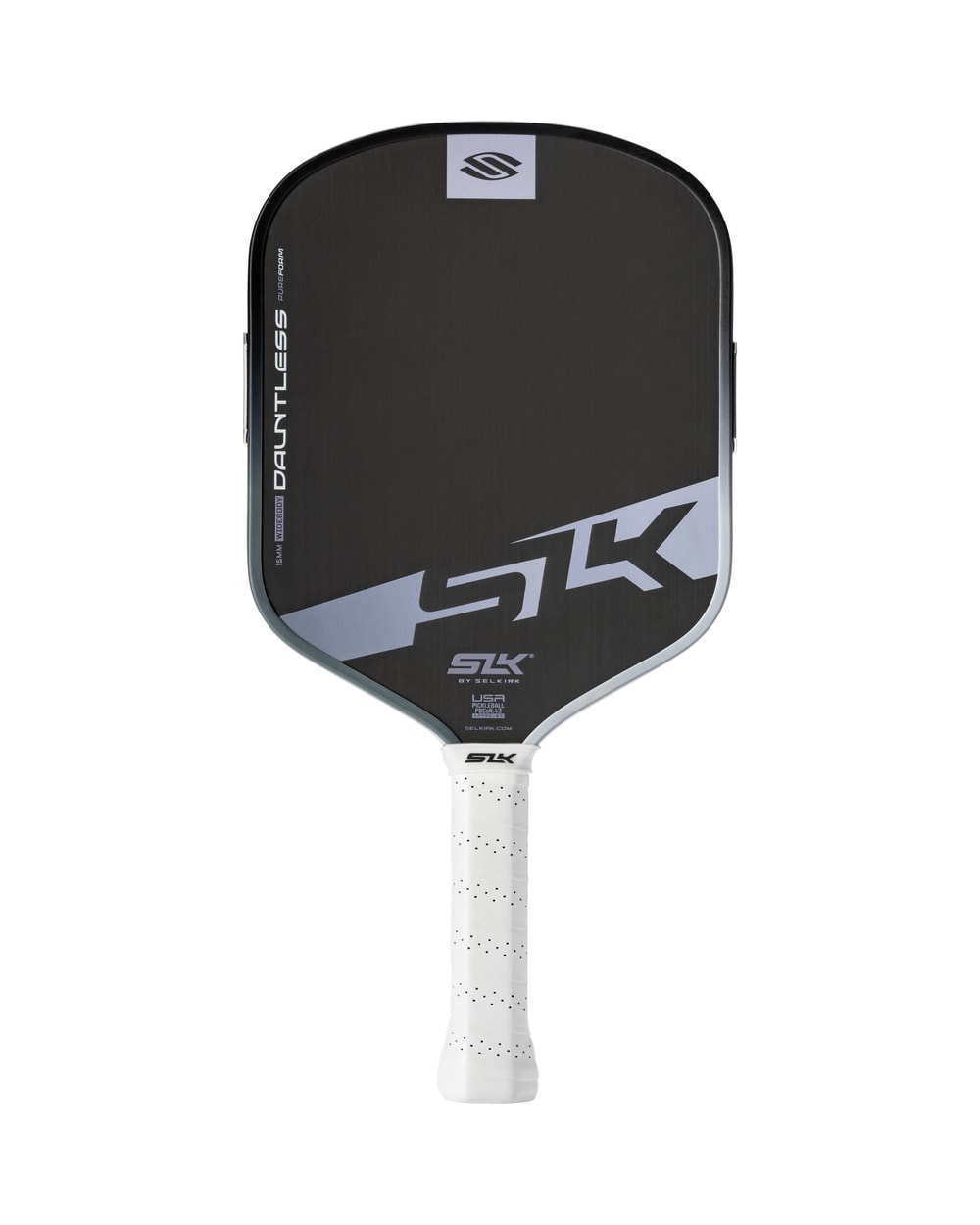 Selkirk SLK Dauntless Widebody Pickleball Paddle - Storm Gray, front view