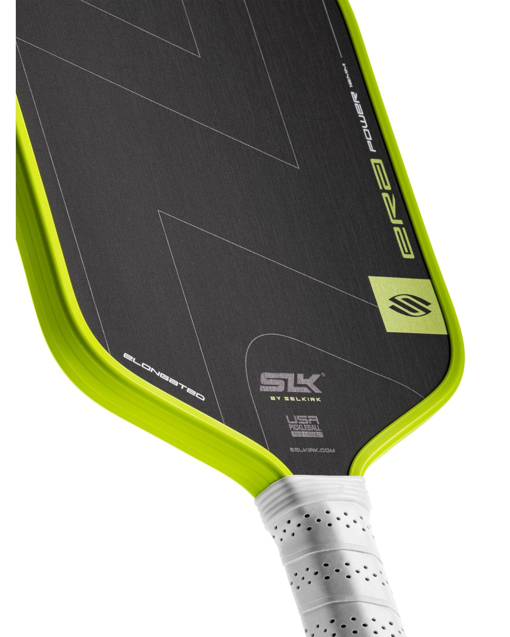 Selkirk SLK ERA Power Elongated Pickleball Paddle - Volt, face detail