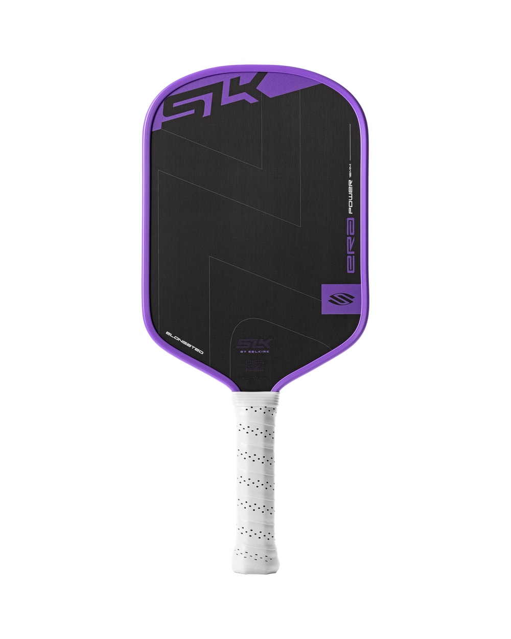 Selkirk SLK ERA Power Elongated Pickleball Paddle - Ultraviolet, front view