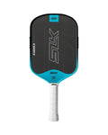 Selkirk SLK Geo Elongated Pickleball Paddle - Cyan, front view