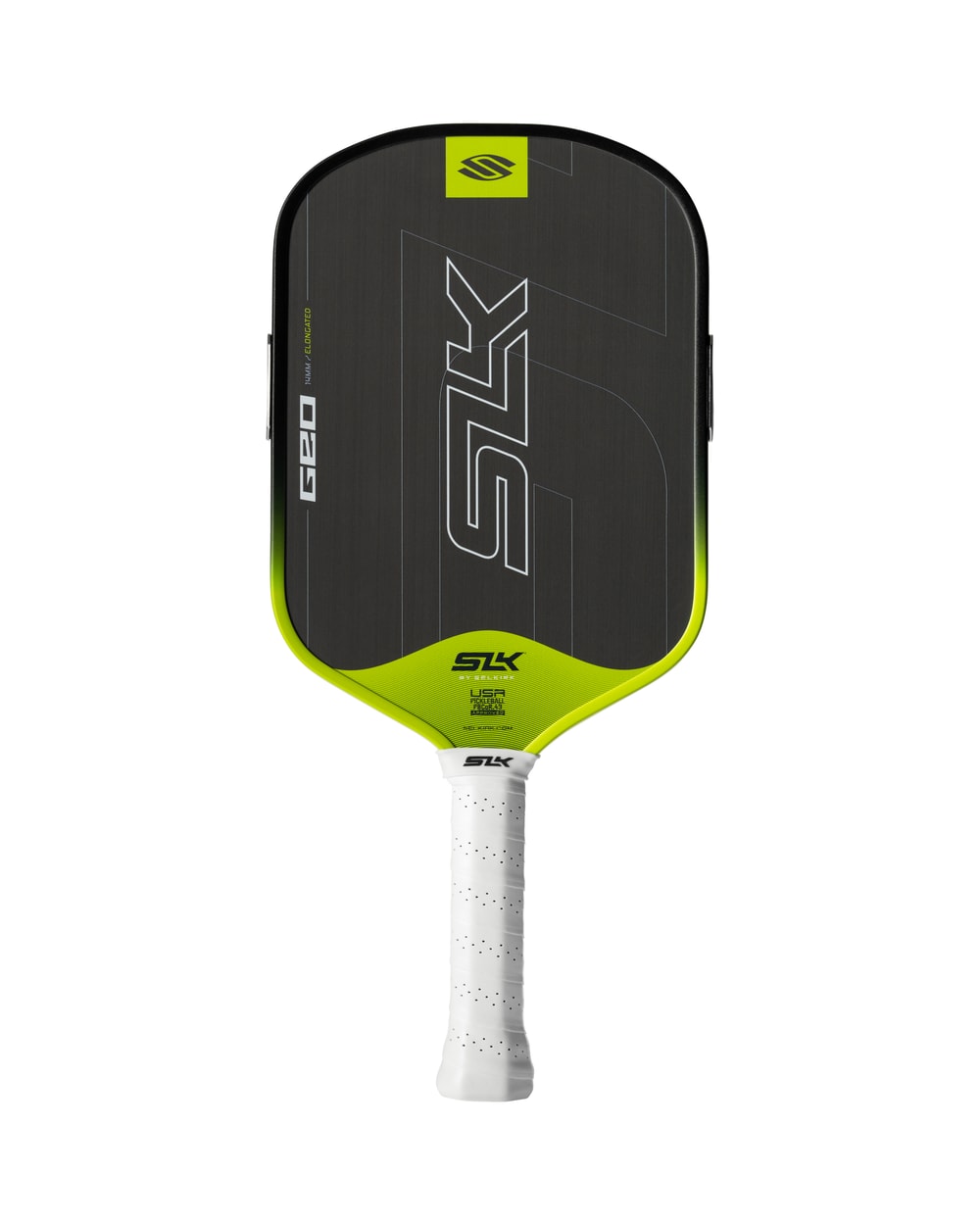 Selkirk SLK Geo Elongated Pickleball Paddle - Volt, front view