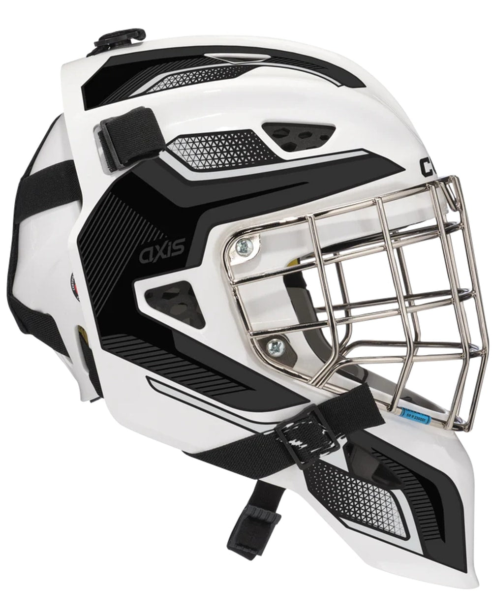 Senior Axis F5 Decal Goalie Mask