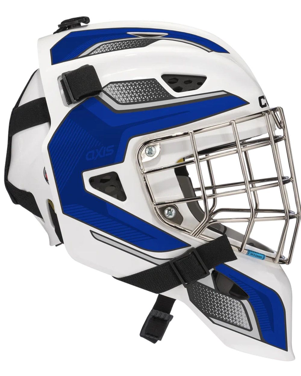Senior Axis F5 Decal Goalie Mask