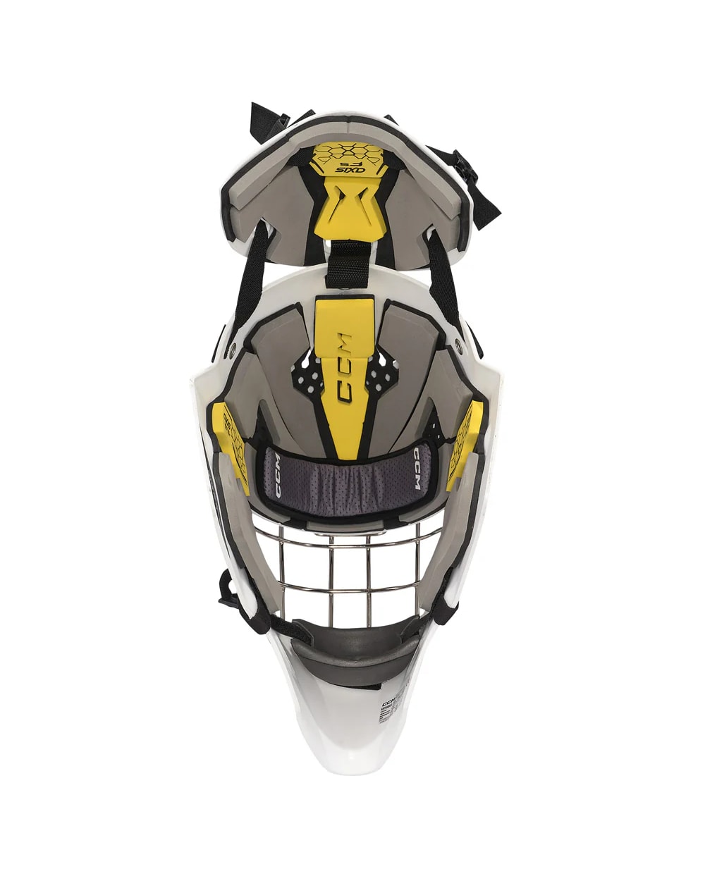 Senior Axis F5 Decal Goalie Mask