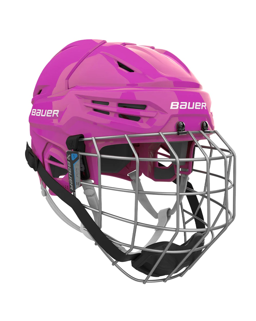 Bauer Senior Re-Akt 55 Hockey Helmet Combo