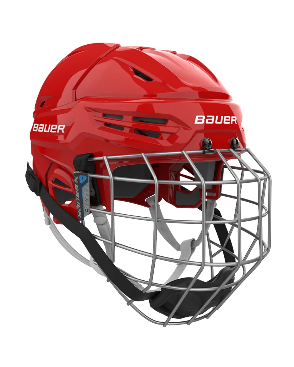 Bauer Senior Re-Akt 55 Hockey Helmet Combo