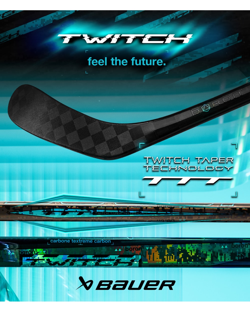 Senior Twitch Grip Hockey Stick - 2024