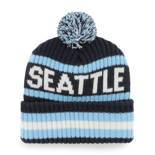 47 Brand NHL Bering Cuffed Knit Toque - Seattle Kraken, alternate view
