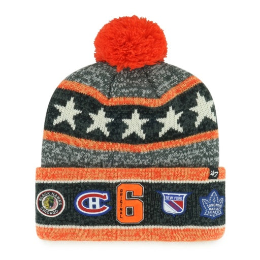 47 Brand NHL Original 6 Blizzard Knit Toque - Original 6, front view