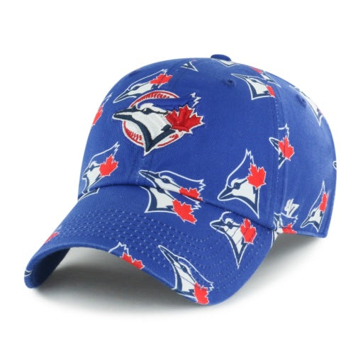 47 Brand Youth Toronto Blue Jays Printfetti Clean Up Hat - Toronto Blue Jays, front view