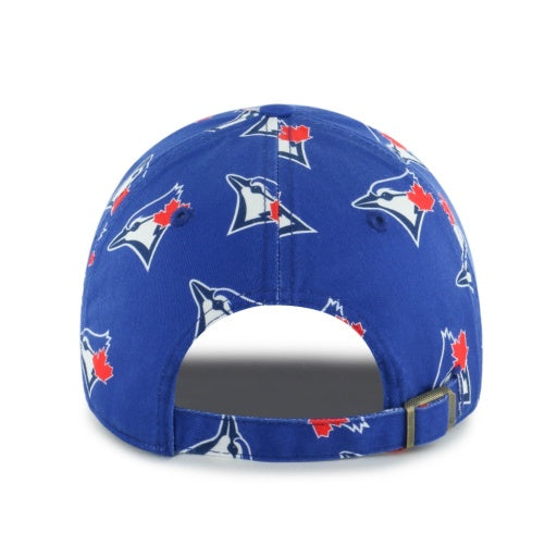 47 Brand Youth Toronto Blue Jays Printfetti Clean Up Hat - Toronto Blue Jays, back view