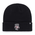 47 Brand Wisconsin Badgers Raised Cuffed Knit Toque - Wisconsin Badgers, front view