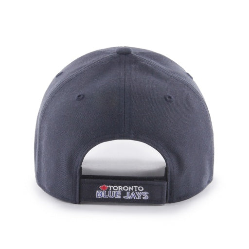 '47 Brand MVP Two Tone Cap - Toronto Blue Jays, navy and light blue, back view