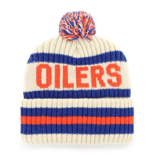 47 Brand NHL Bering Cuffed Knit Toque - Edmonton Oilers Alternate Logo, alternate view