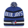 47 Brand MLB Bering Cuffed Knit Toque - Toronto Blue Jays, front view