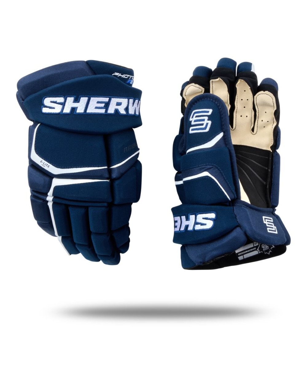 Sherwood Senior Code Photon 2 Hockey Gloves - Navy