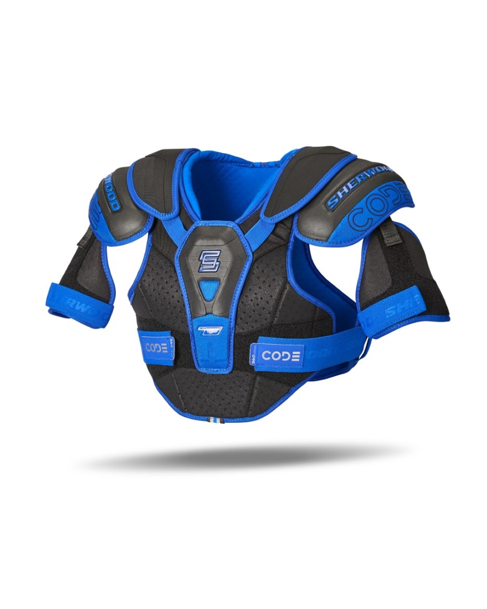 Sherwood Senior Code Photon 2 Hockey Shoulder Pads - front angle