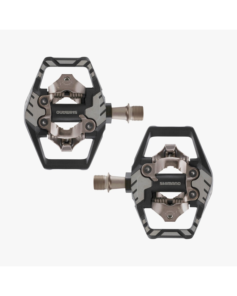 Shimano Deore XT PD-M8120 SPD pedal pair, opposite angle