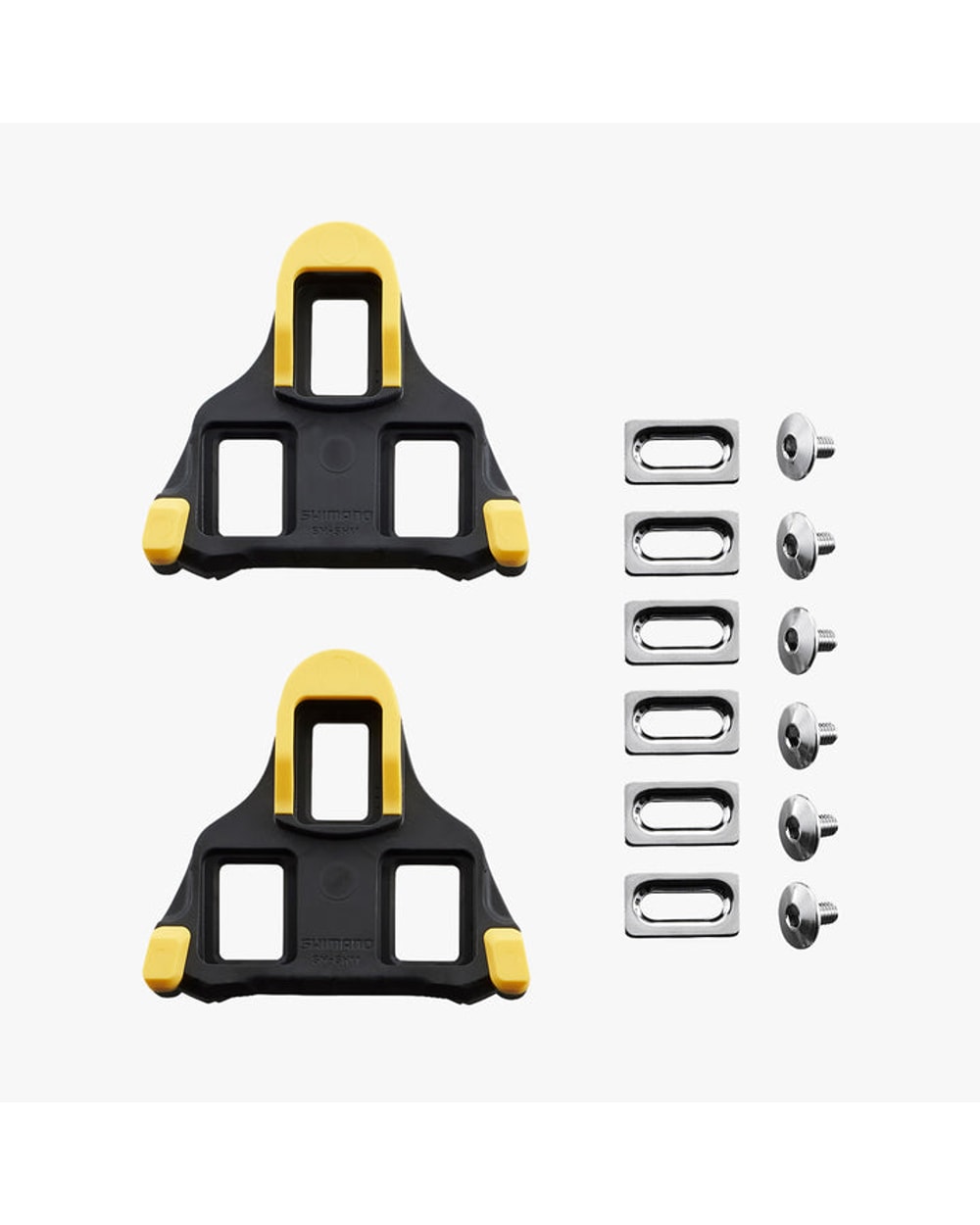 Shimano SM-SH11 SPD-SL 6-Degree Mode Cleats (Yellow)