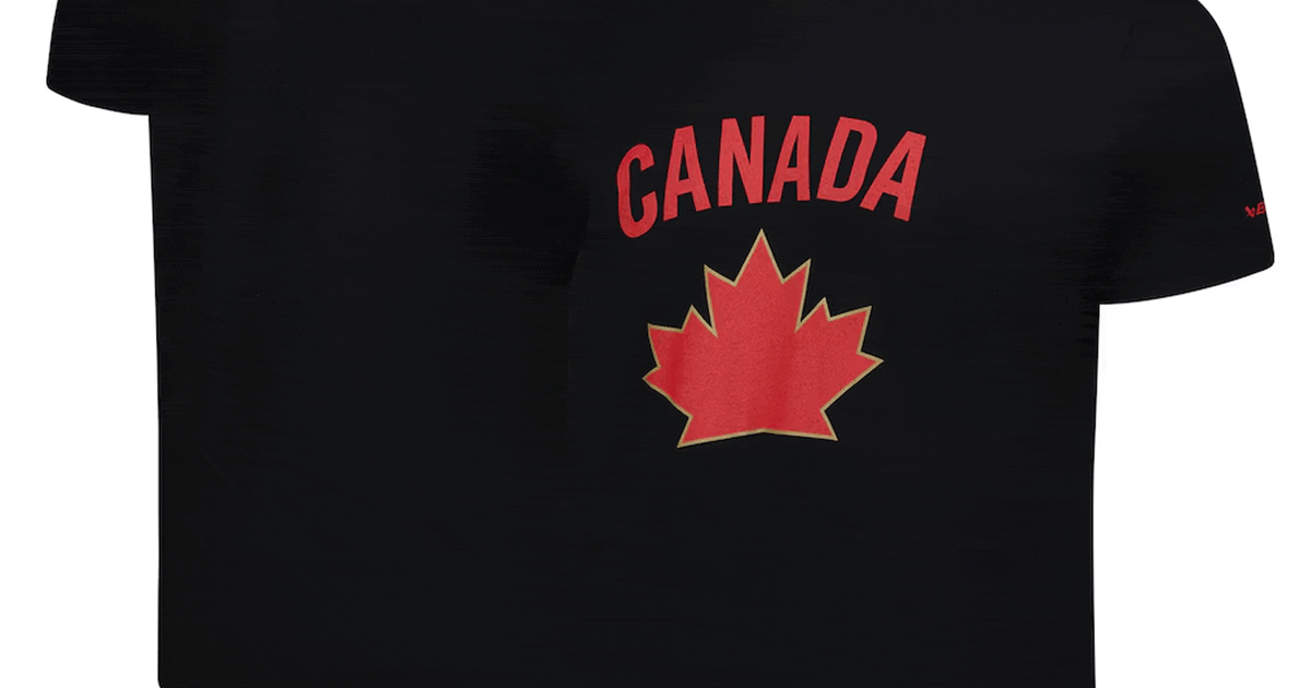 Bauer Team Canada Women's Short Sleeve Graphic Tee Black