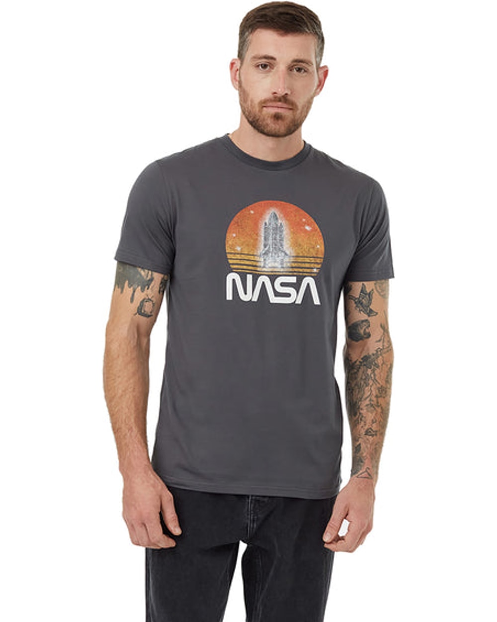 Shuttle Sunset Men's T-Shirt