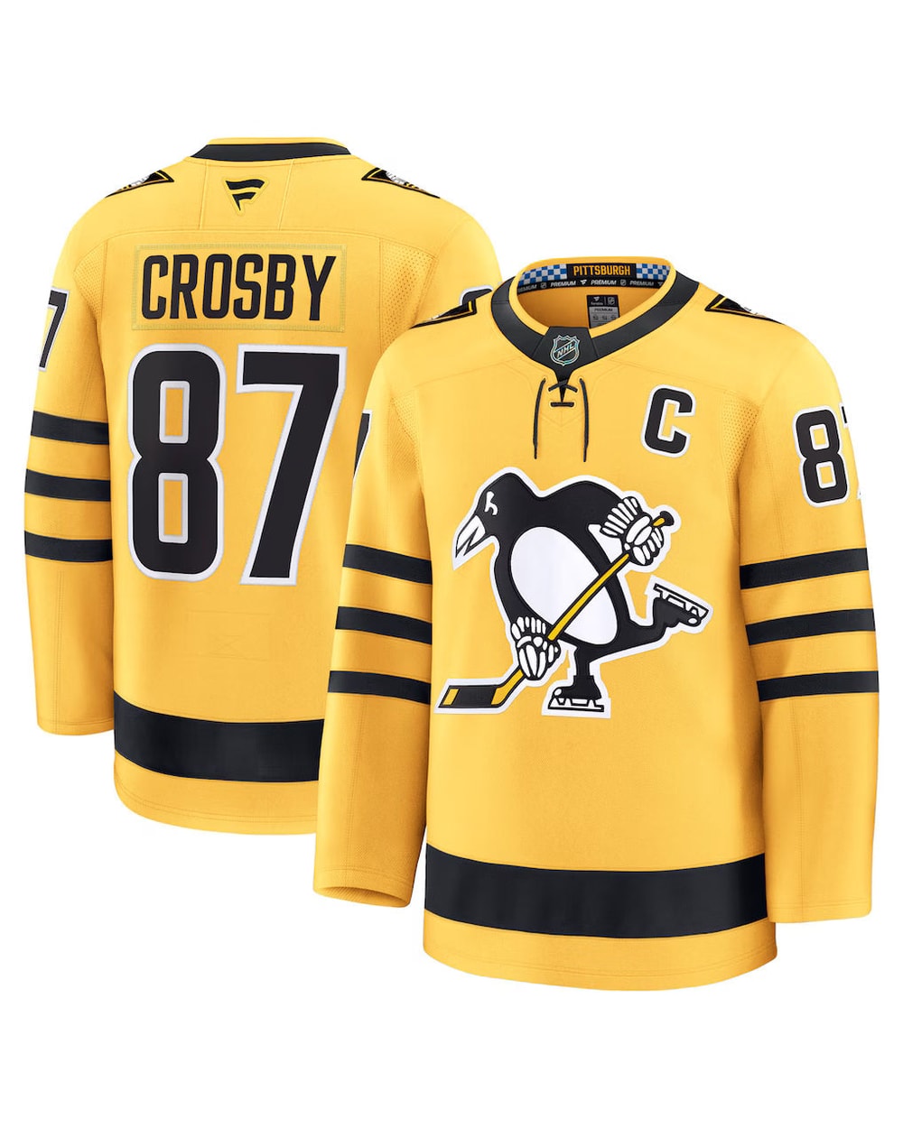 Fanatics Pittsburgh Penguins Alternate Premium Jersey - Sidney Crosby