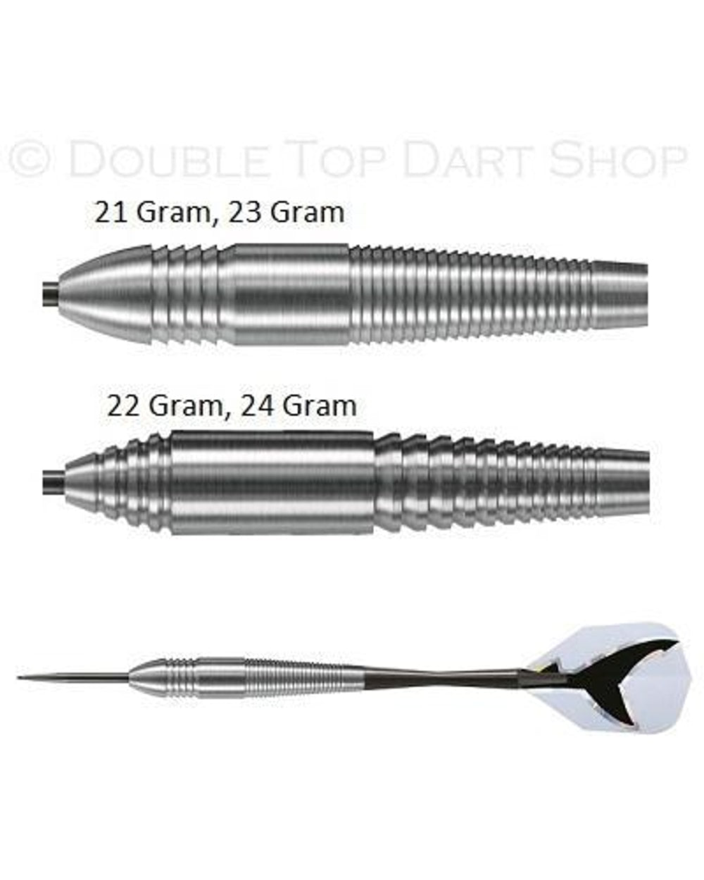 Silver Shark Tungsten Style