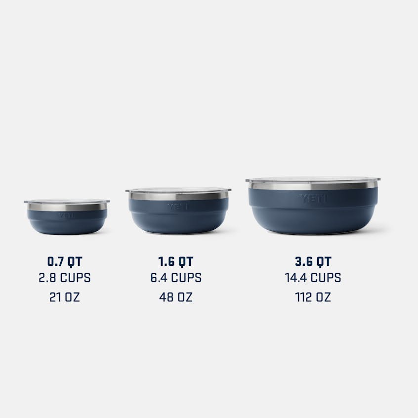 Yeti Rambler 1.6 Qt Insulated Low Bowl