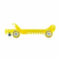 RollerGard rolling skate guard in neon yellow