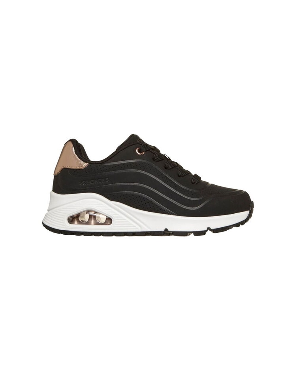 Skechers Uno Gen1 Shimmer Wave Black