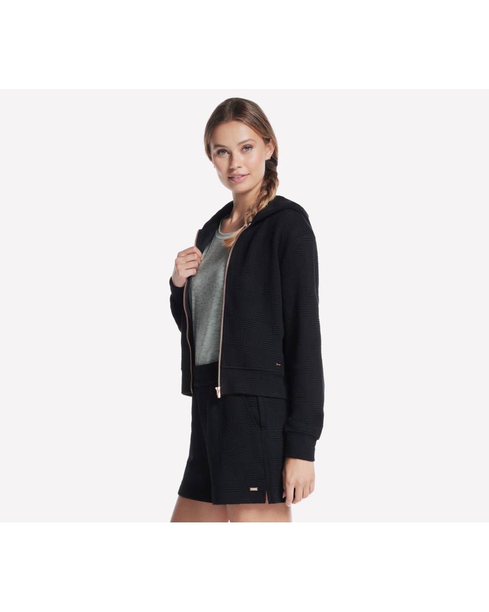 Skechers Women's GO WALK Everywhere Diamond Full Zip Jacket