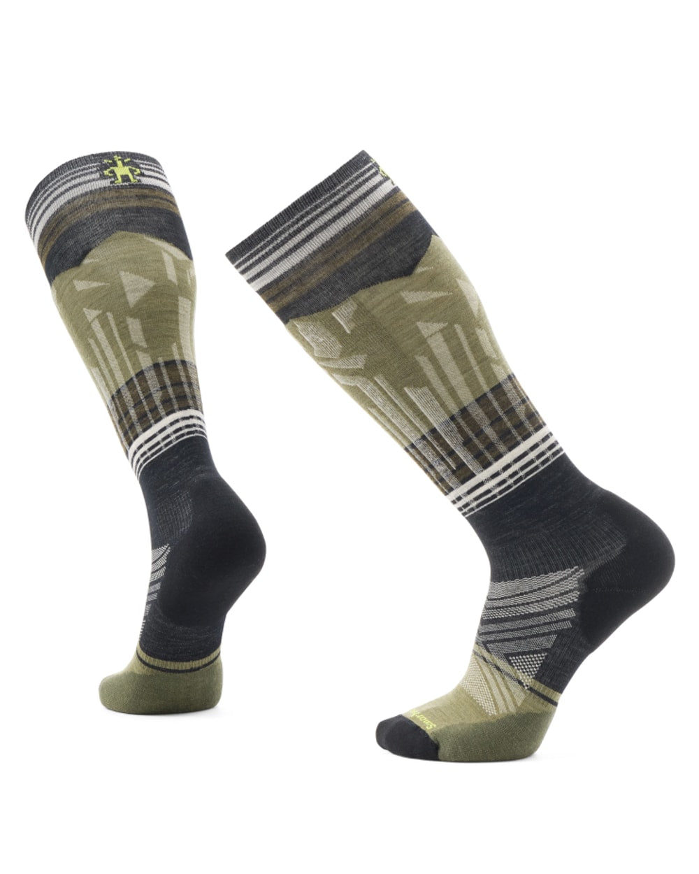 Ski Summit Shot Over The Calf Socks