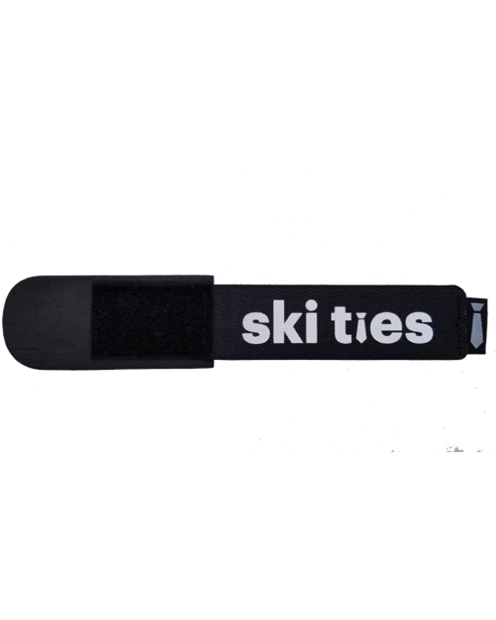 Ski Ties Cross Country Ski Straps, Pair - Black