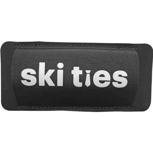 Ski Ties Cross Country Ski Sleeves, Pair - Black