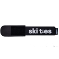 Ski Ties Cross Country Ski Straps, Pair - Black