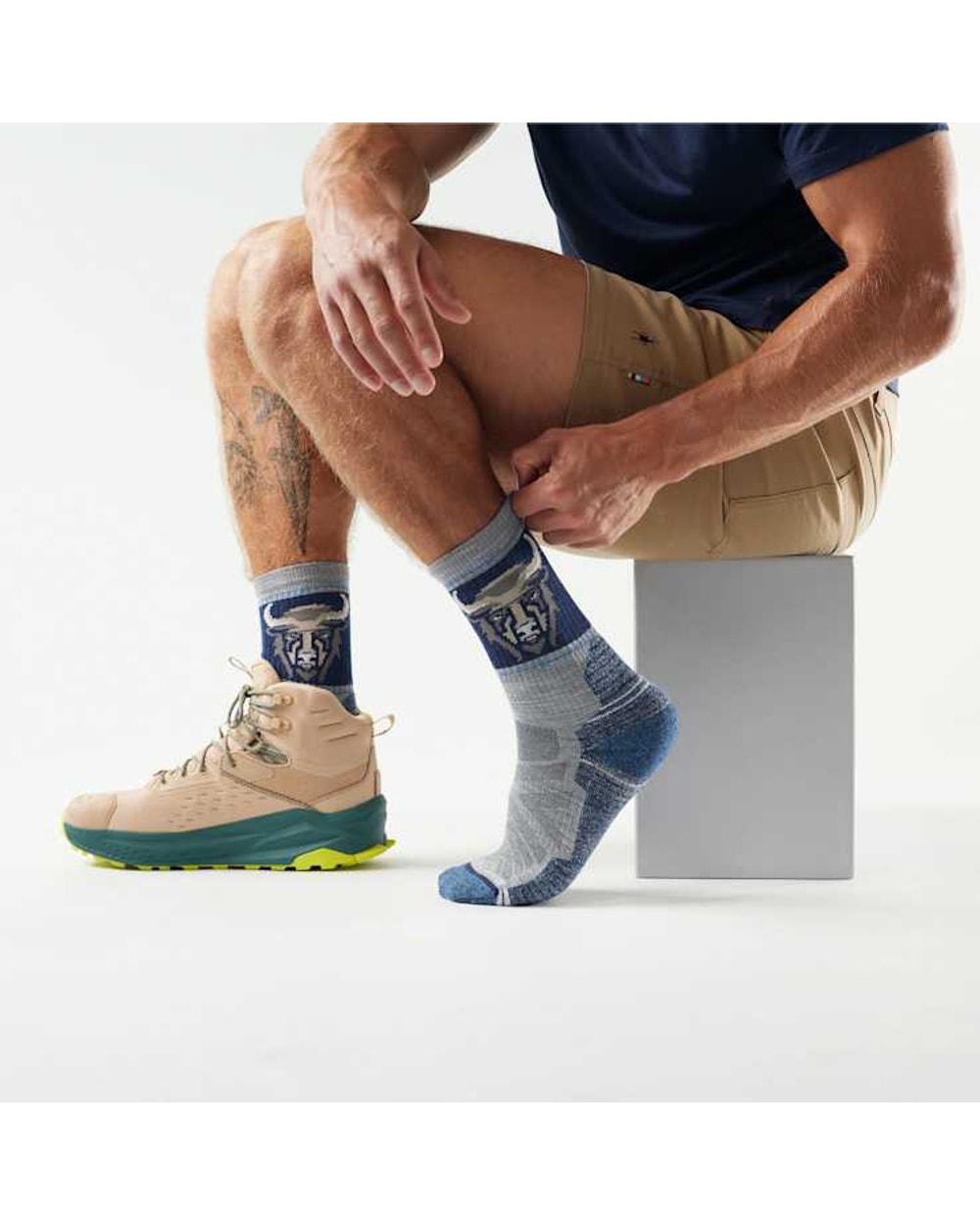 Smartwool Hike Bison Crew Socks