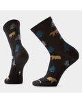 Smartwool Men's Everyday Through The Trees Crew Socks - Black