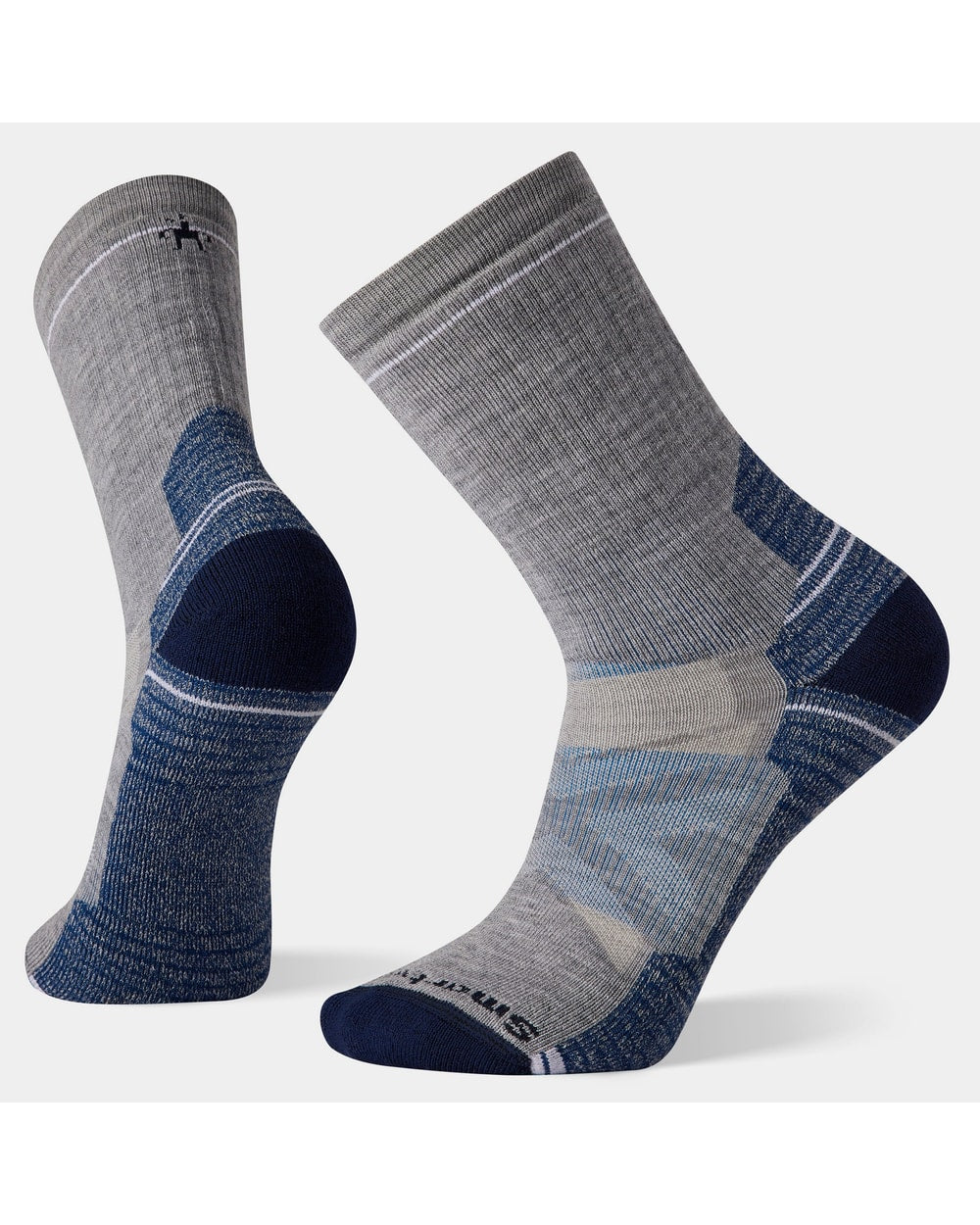 Smartwool Men's Hike Full Cushion Crew Socks (2026) - Light Gray