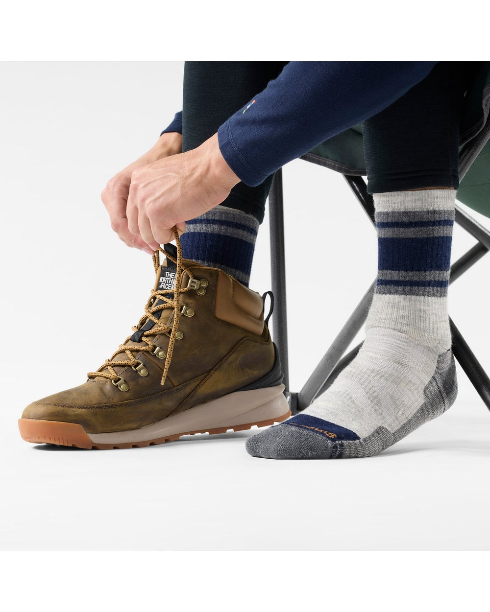 Smartwool Men's Hike Lolo Trail Crew Socks (2026) - Ash