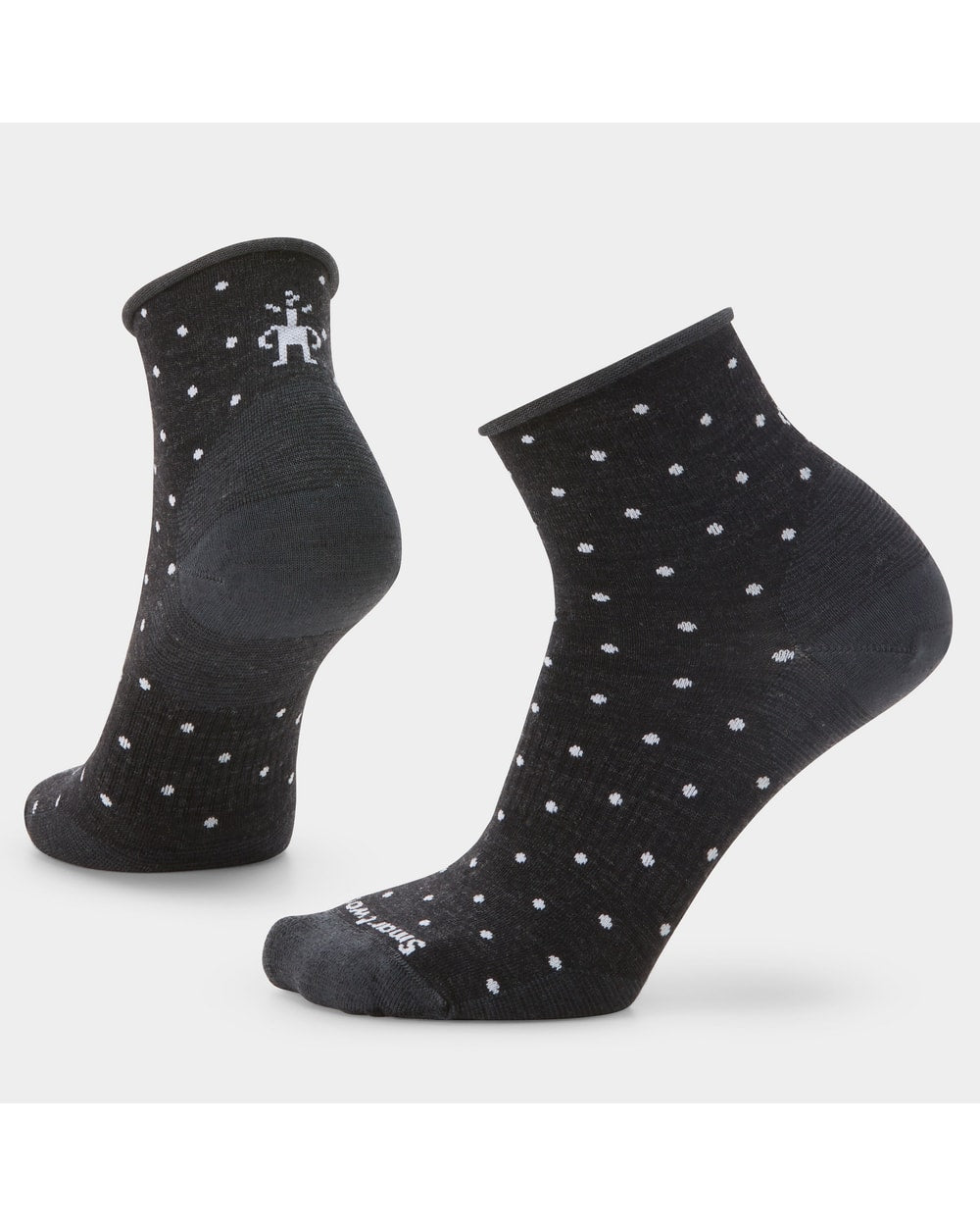 Smartwool Women's Everyday Classic Dot Ankle Socks (2026) - Charcoal
