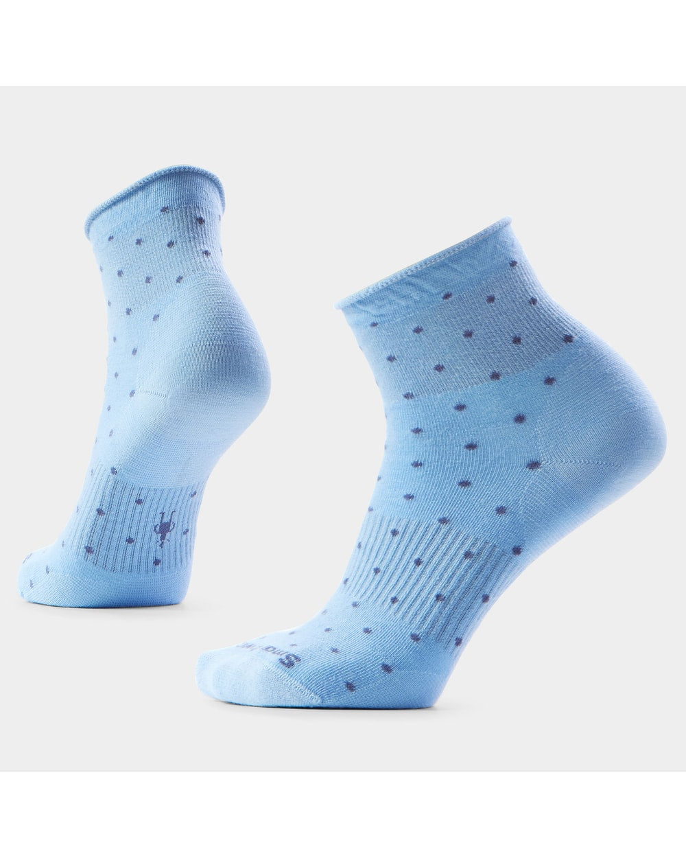 Smartwool Women's Everyday Classic Dot Ankle Socks (2026) - Serene Blue