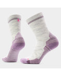 Smartwool Women's Hike Light Cushion Crew Socks (2026) - Ash-Purple Dawn