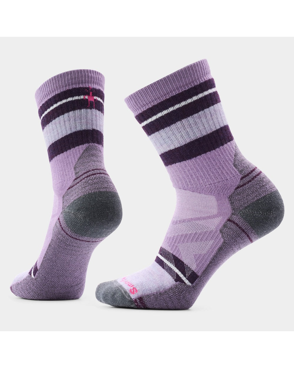 Smartwool Women's Hike Saturnsphere Crew Socks (2026) - Purple Dawn
