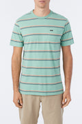 O'Neill Smasher T-Shirt Aqua Wash - front
