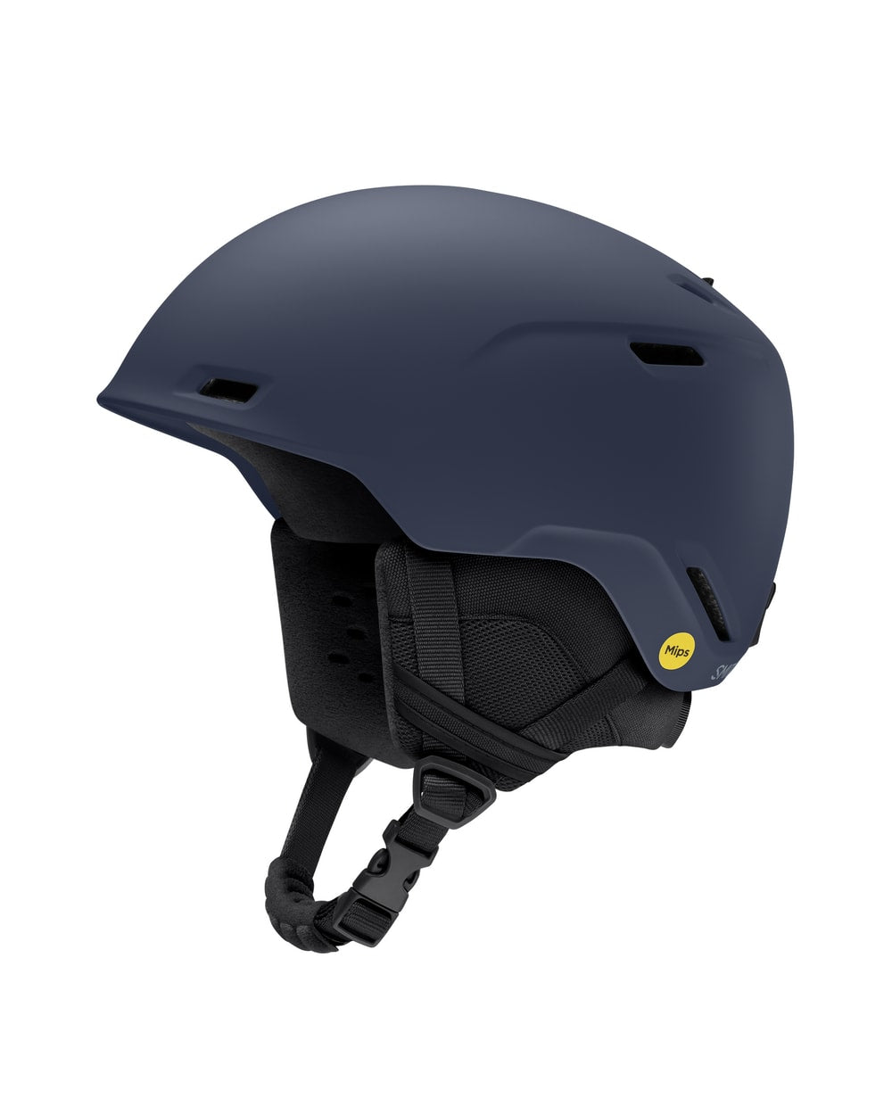 Smith Cache Mips Helmet - Matte Royal Navy, 3/4 view