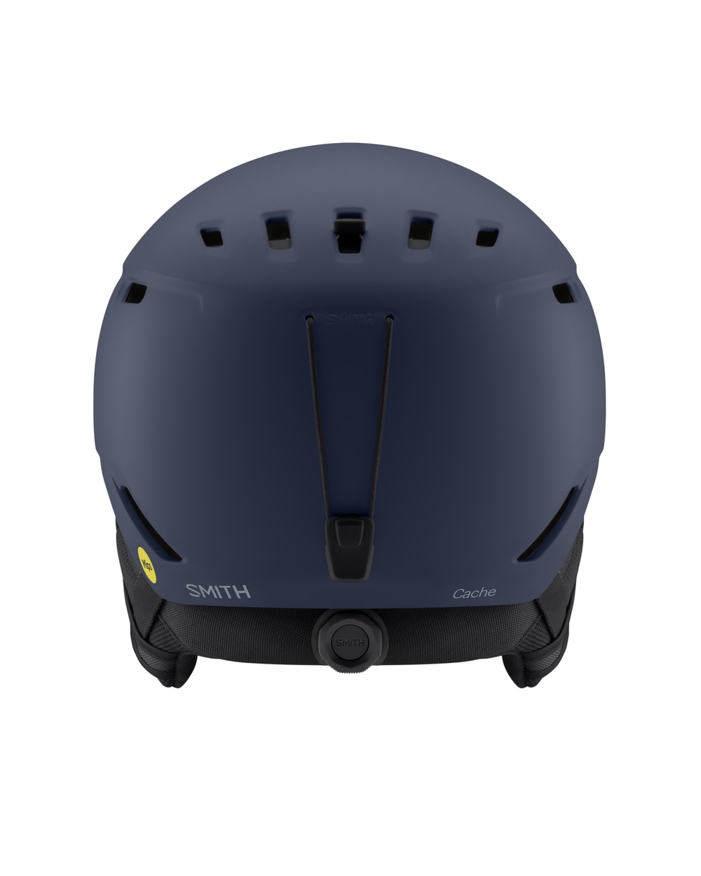 Smith Cache Mips Helmet - Matte Royal Navy, back view