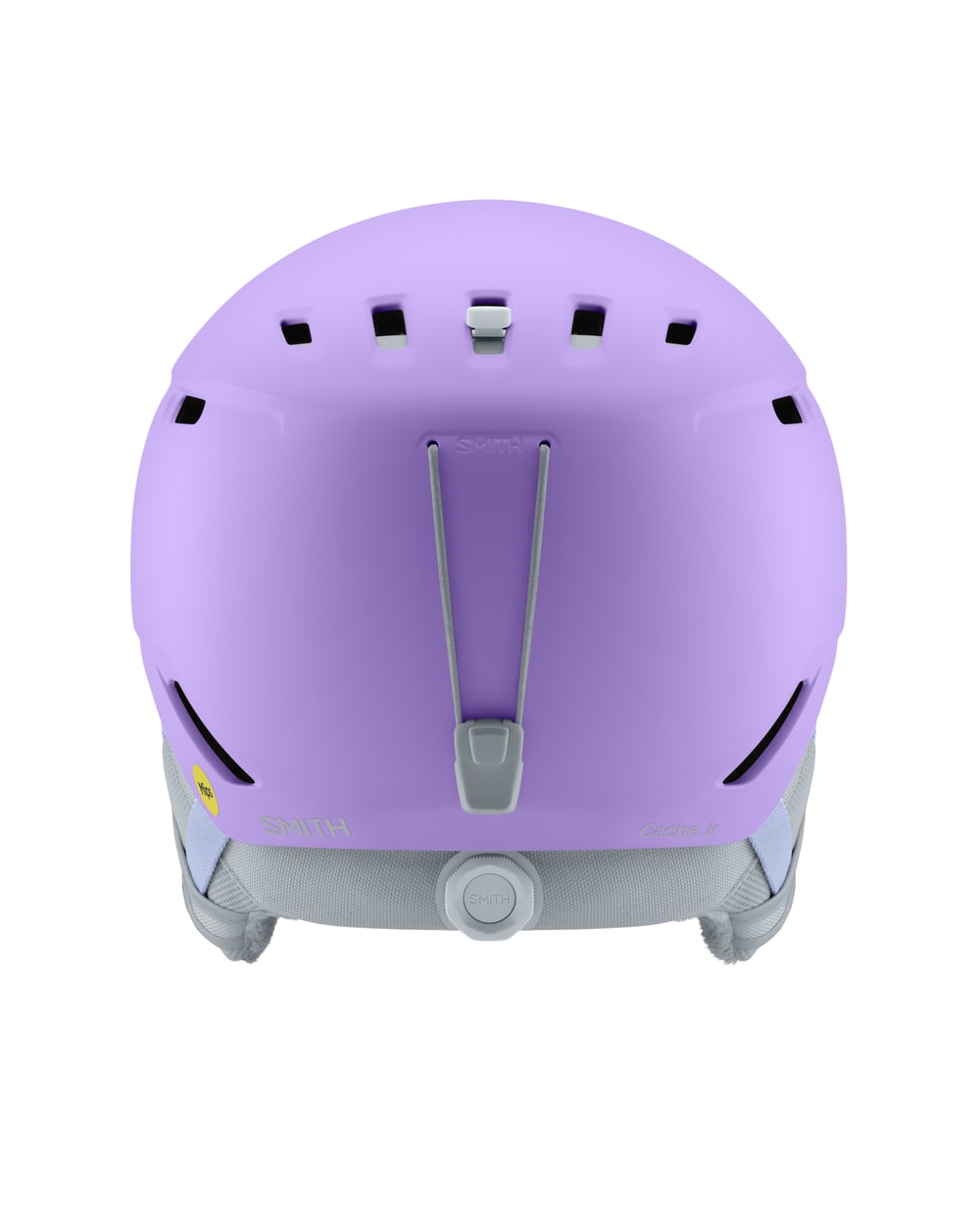 Smith Junior Cache Mips Helmet - Matte Light Lavender, back view